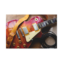 Load image into Gallery viewer, American Classic: Les Paul Guitar Canvas Print