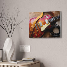 Load image into Gallery viewer, American Classic: Les Paul Guitar Canvas Print