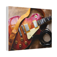 Load image into Gallery viewer, American Classic: Les Paul Guitar Canvas Print