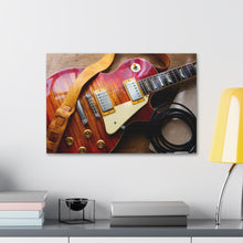 Load image into Gallery viewer, American Classic: Les Paul Guitar Canvas Print