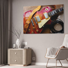 Load image into Gallery viewer, American Classic: Les Paul Guitar Canvas Print