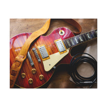 Load image into Gallery viewer, American Classic: Les Paul Guitar Canvas Print