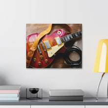 Load image into Gallery viewer, American Classic: Les Paul Guitar Canvas Print