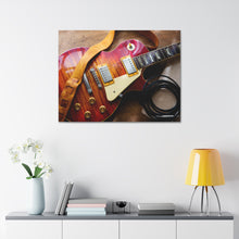Load image into Gallery viewer, American Classic: Les Paul Guitar Canvas Print
