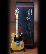 Fender™ Telecaster™ Butterscotch Blonde Finish Miniature Guitar Replica