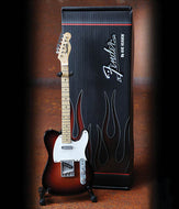 Fender™ Telecaster™ Sunburst Finish Miniature Guitar Replica