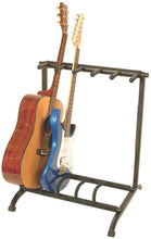Load image into Gallery viewer, On Stage Five-Space Foldable Multi-Guitar Rack
